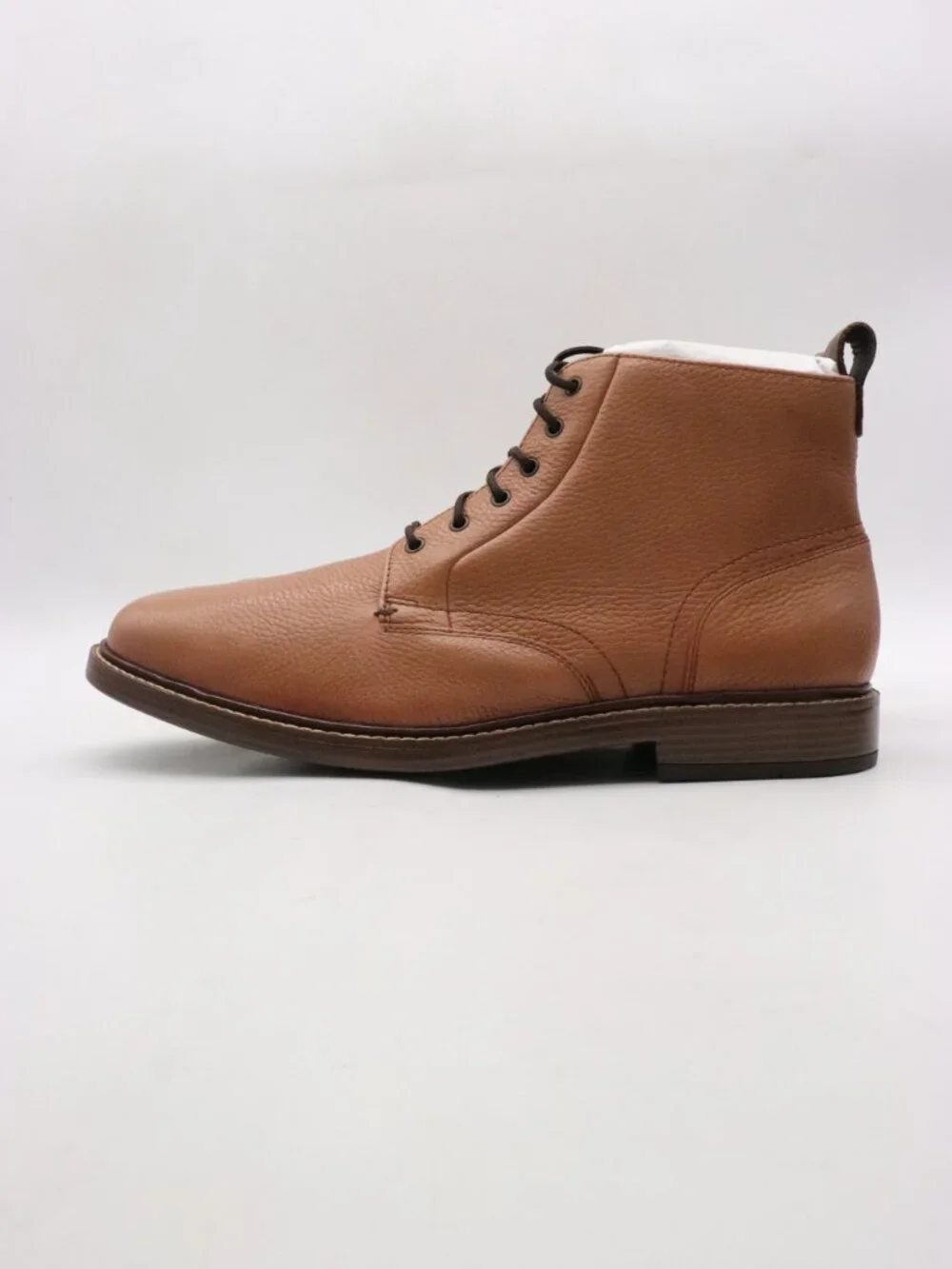 NWB Cole Haan Adams Grand Demiboot Men's Size 11.5 M Brown Leather Lace Up